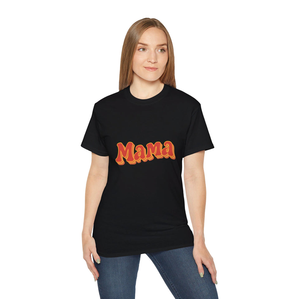 Womens Mama Shirt | Family Vacation Mom Gifts | Funny Mama Merchandise | Mama Mum Unisex T-Shirt