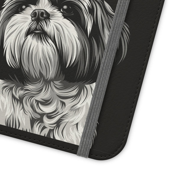 Shih Tzu Phone Case | Shih Tzu Wallet Phone Case | IPhone & Samsung Galaxy Shih Tzu Flip Cases