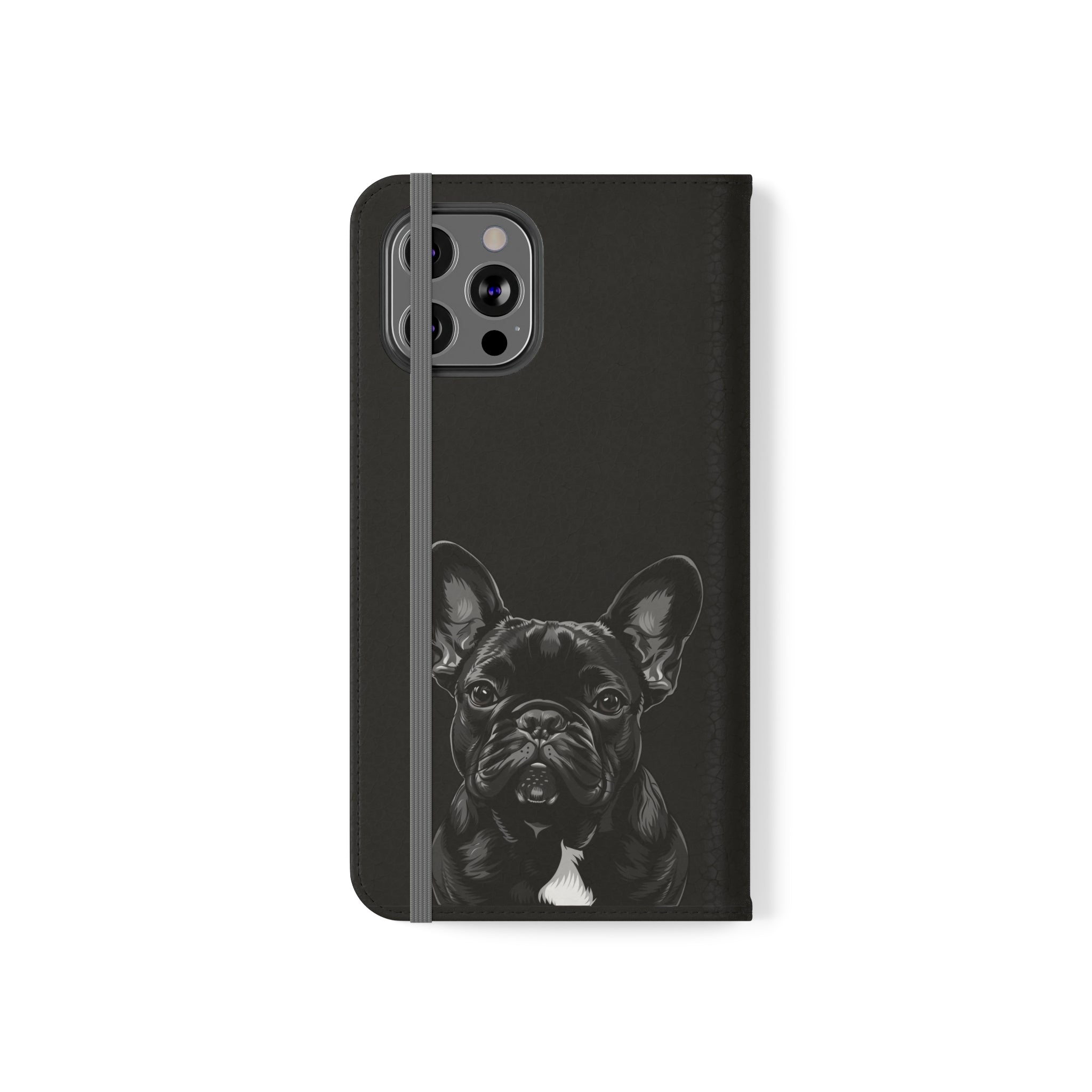 French Bulldog Phone Case | I Love My Frenchie Wallet Phone Case Gifts | IPhone & Samsung Galaxy French Bulldog Flip Cases