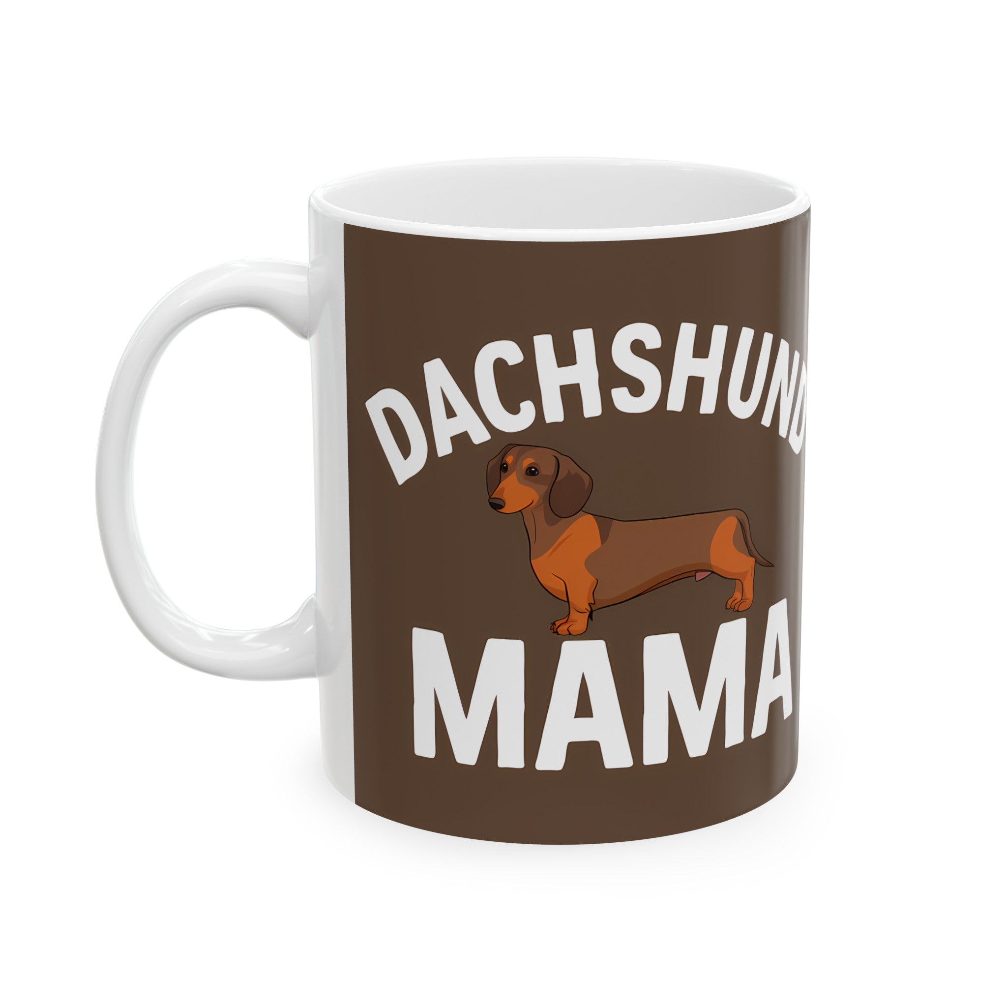 Dachshund Mama Mug | Dachshund Gift | Dachshund Merchandise | Weiner Dog Gifts | Dachshund Presents Ceramic Mug Main image
