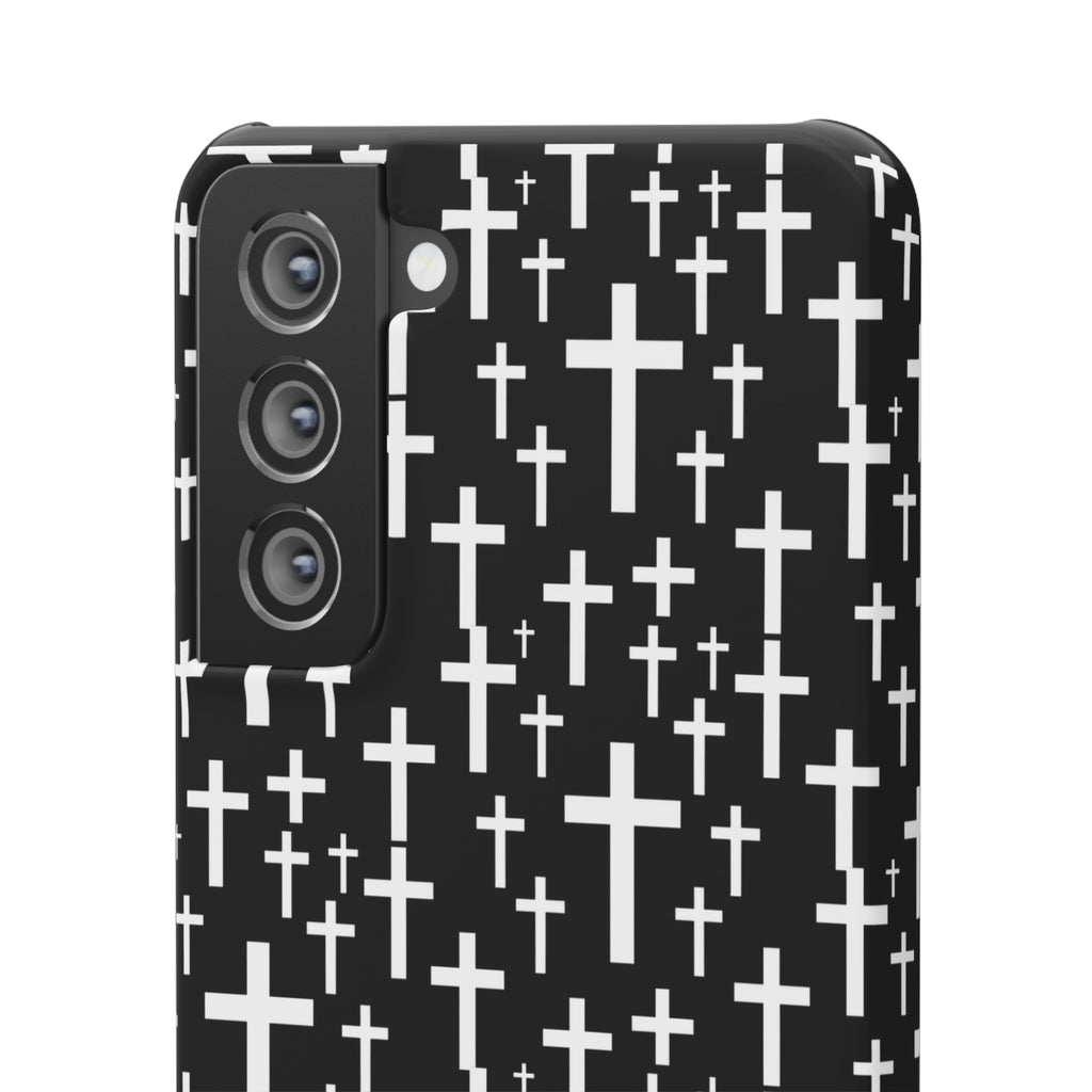 Faith In Jesus iPhone Christian Religion Phone Case | Faith Cross Phone Case | Christian Cross iPhone & Samsung Galaxy Snap Cases