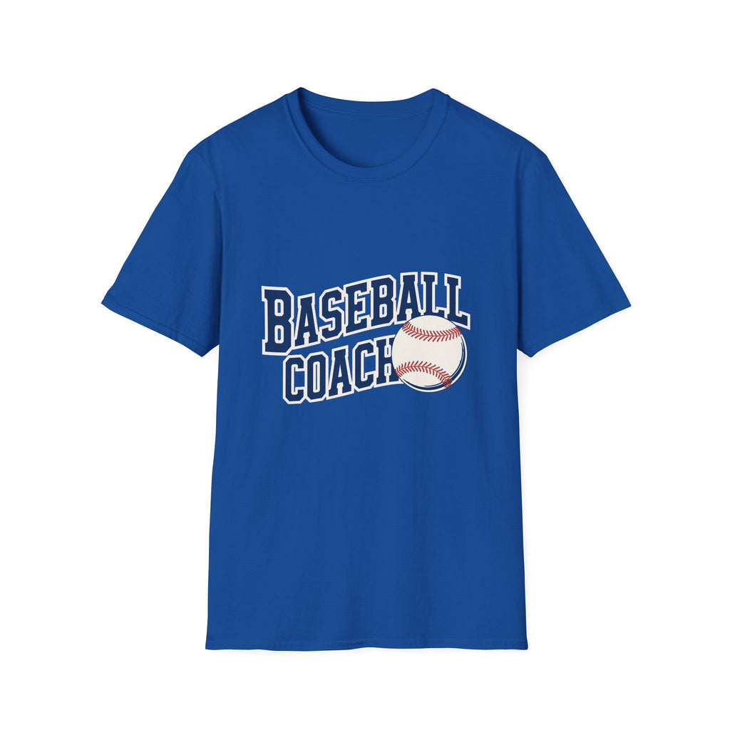 Baseball Coach T-Shirt — Retro Team Dad Tee for Coaches & Baseball Fans