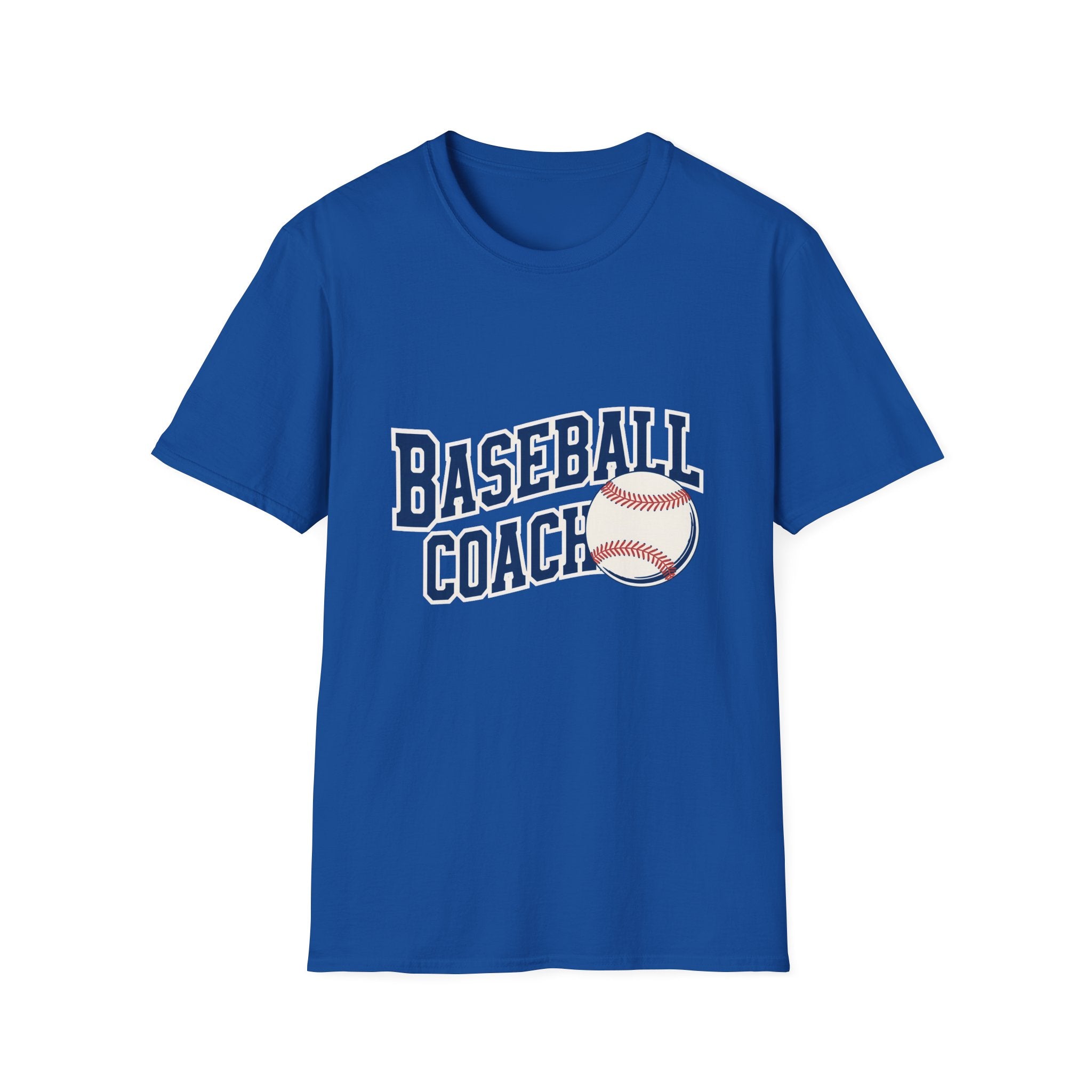 Baseball Coach T-Shirt — Retro Team Dad Tee for Coaches & Baseball Fans