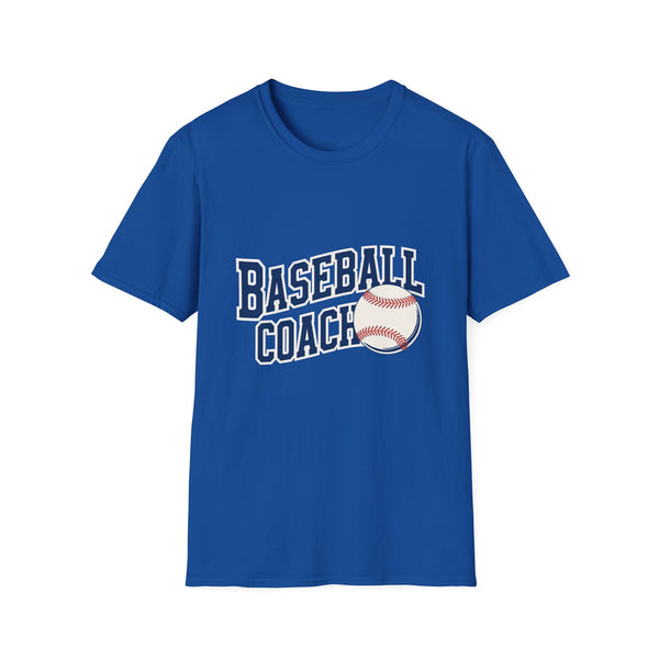 Baseball Coach T-Shirt — Retro Team Dad Tee for Coaches & Baseball Fans