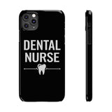 Premium Dental Nurse iPhone Case | Dental Nurse Gifts Slim Phone Cases Premium Dental Nurse iPhone Case | Dental Nurse Gifts Slim Phone Cases