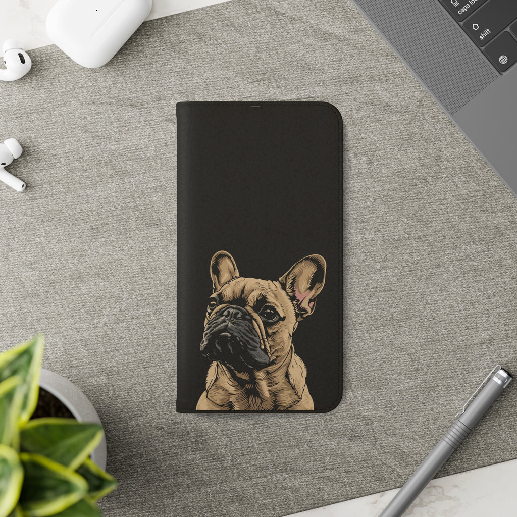 French Bulldog Phone Case | I Love My Frenchie Wallet Phone Case Gifts | IPhone & Samsung Galaxy French Bulldog Flip Cases