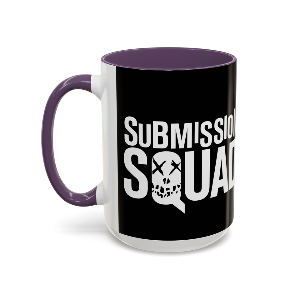 Brazilian Jiu Jitsu Submission Squad | BJJ Accent Coffee Mug