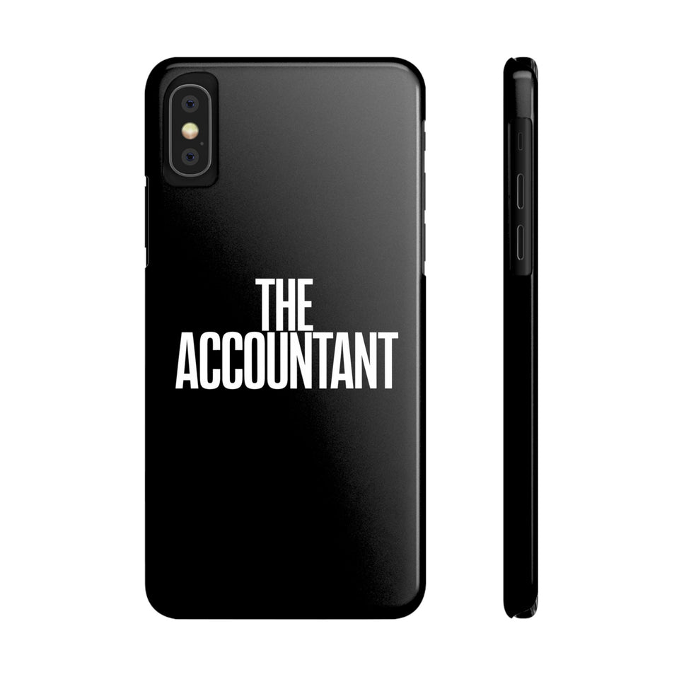 Premium The Accountant iPhone Case | Accountant Gifts Slim Phone Cases