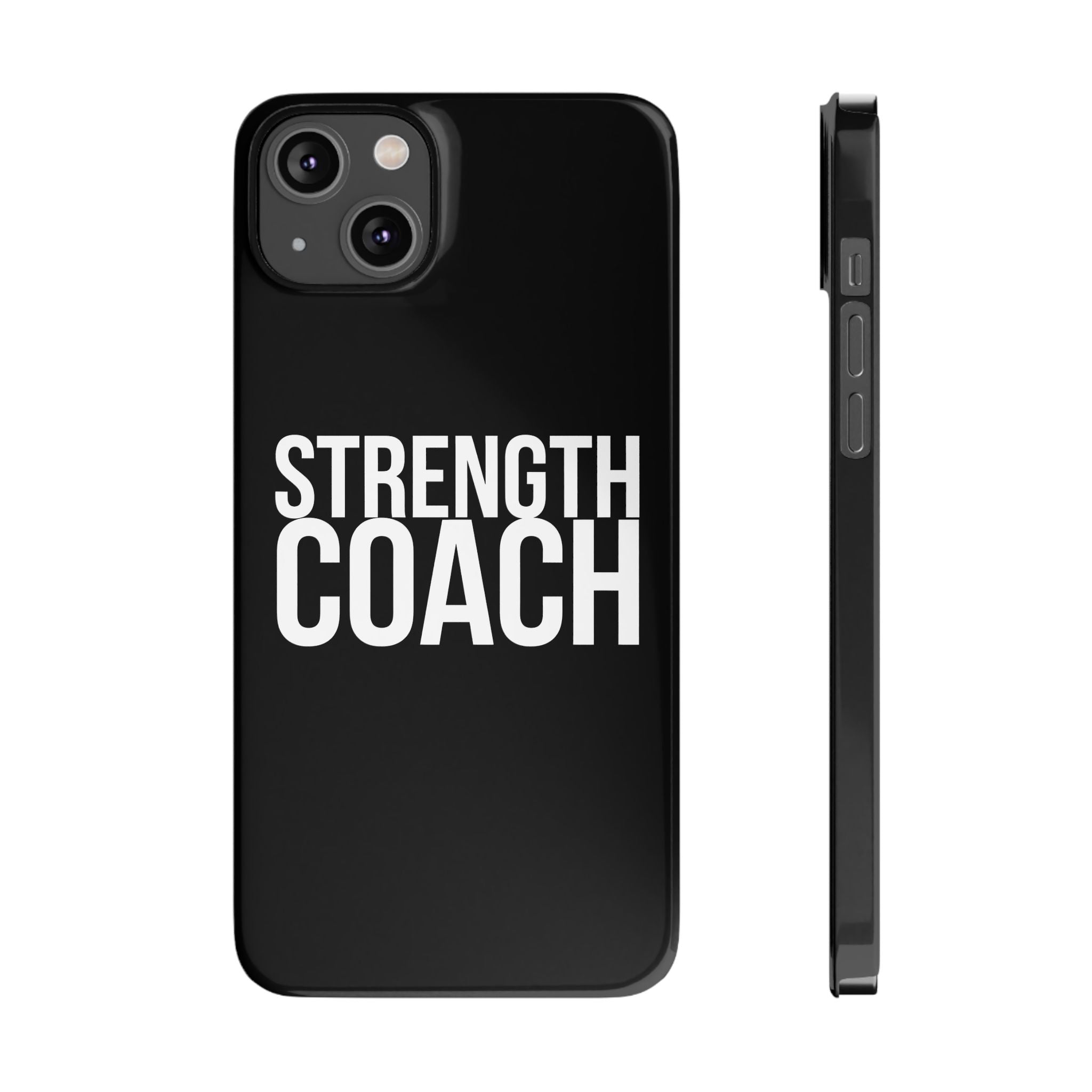 Premium Strength Coach iPhone Case | Strength Coach Gifts Slim Phone Cases