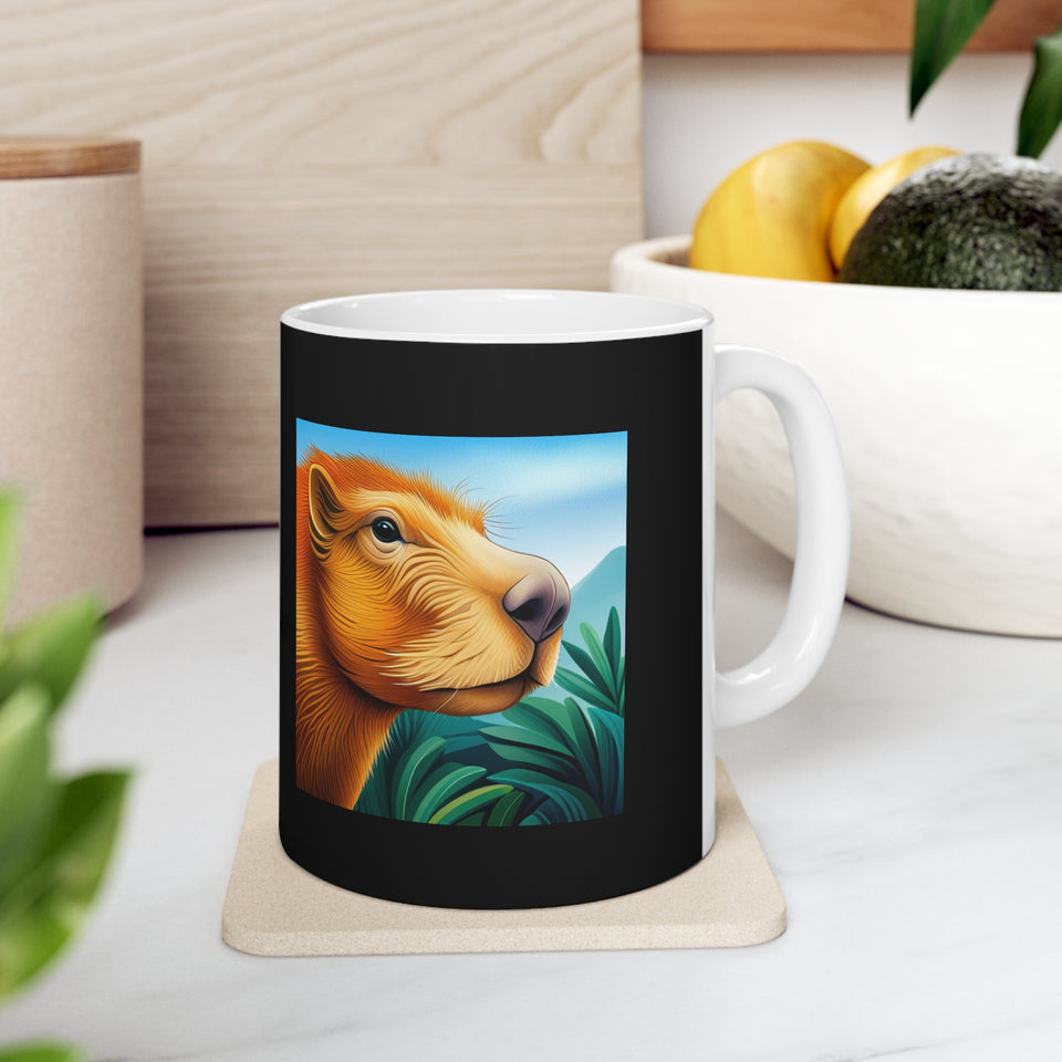 Capybara Mug 2 | Capybara Coffee Mug | Cute Coffee Mug 11oz