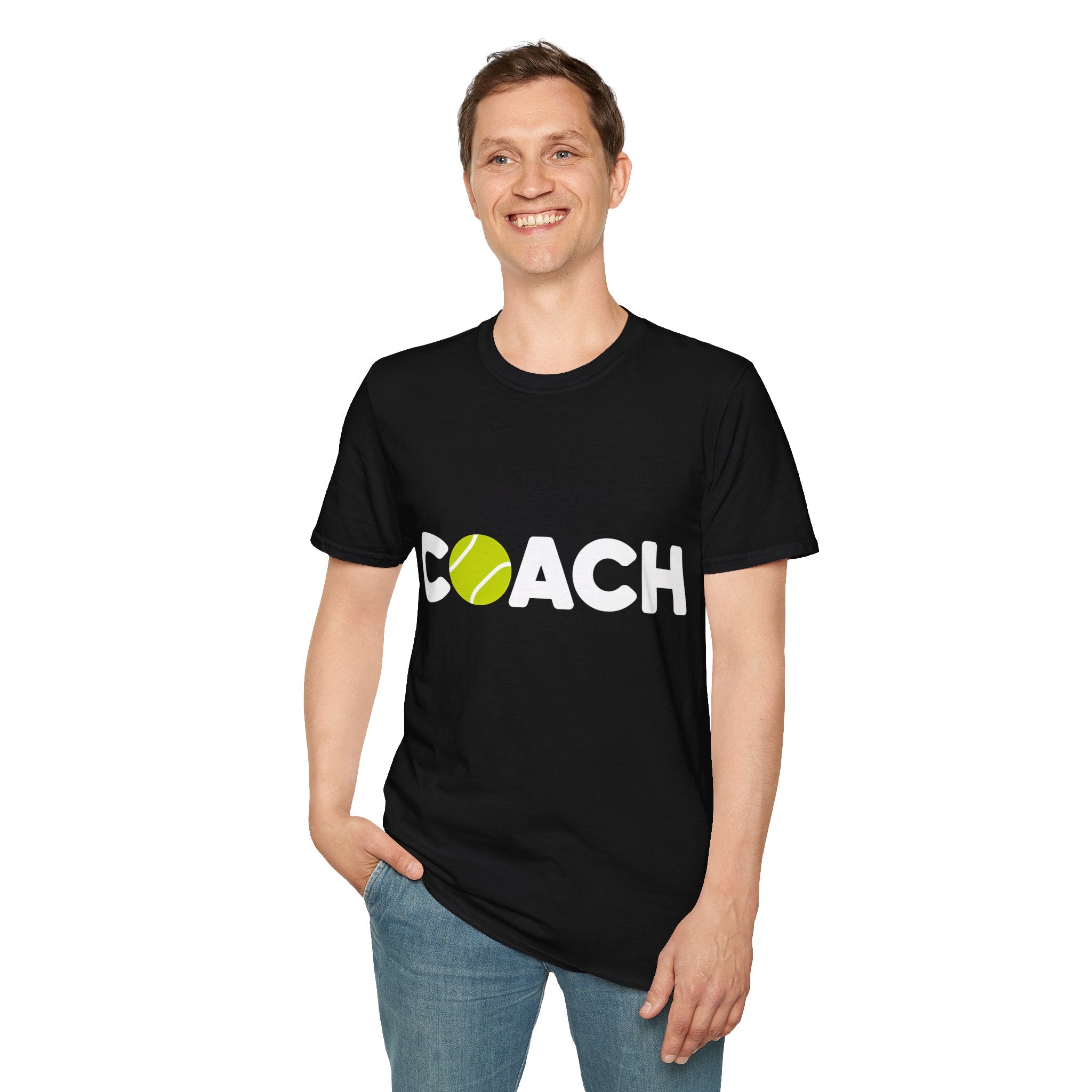 Tennis Coach  Shirt | Tennis Coaching Gifts | Unisex Tennis T Shirt Main image