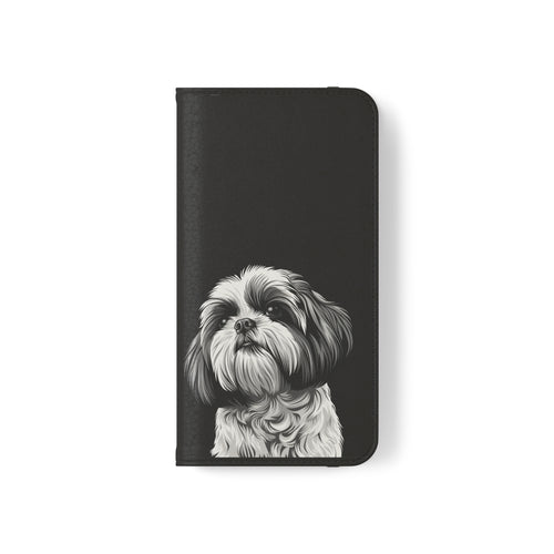 Shih Tzu Phone Case | Shih Tzu Wallet Phone Case | IPhone & Samsung Galaxy Shih Tzu Flip Cases