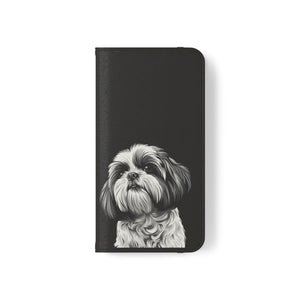Shih Tzu Phone Case | Shih Tzu Wallet Phone Case | IPhone & Samsung Galaxy Shih Tzu Flip Cases