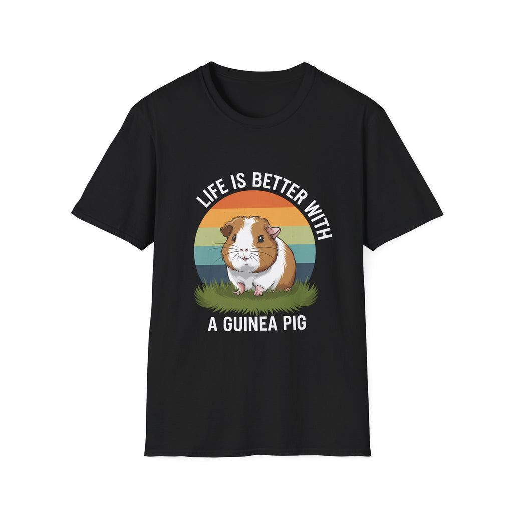Guinea Pig T-Shirt - Life Is Better With A Guinea Pig Shirt