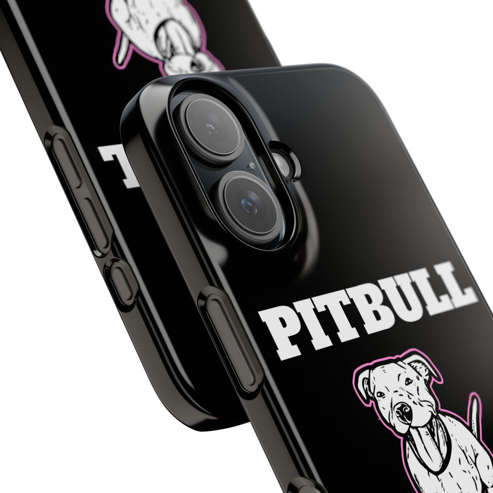 Premium Pitbull Mama 2 iPhone Case | Pitbull Gifts Slim Phone Cases