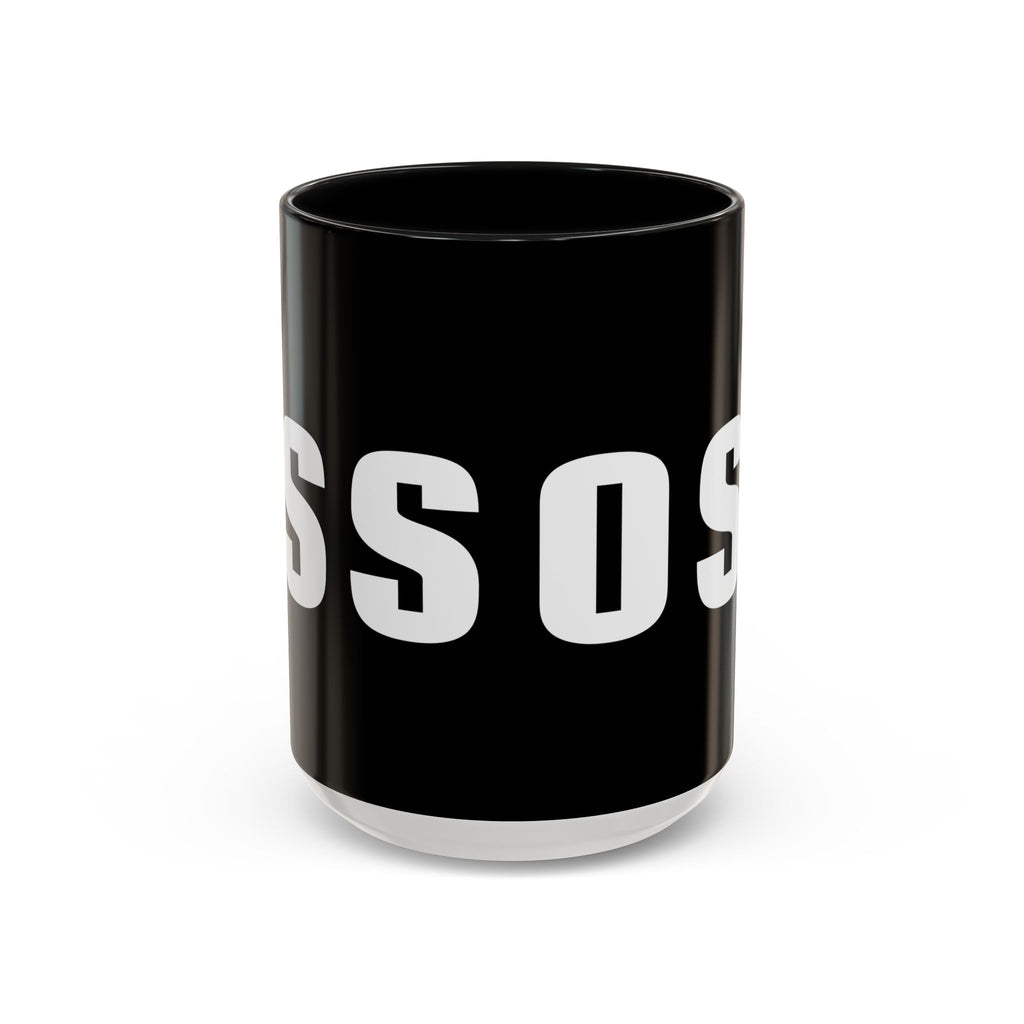 Brazilian Jiu Jitsu OSS | BJJ Accent Coffee Mug