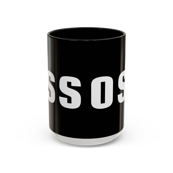Brazilian Jiu Jitsu OSS | BJJ Accent Coffee Mug