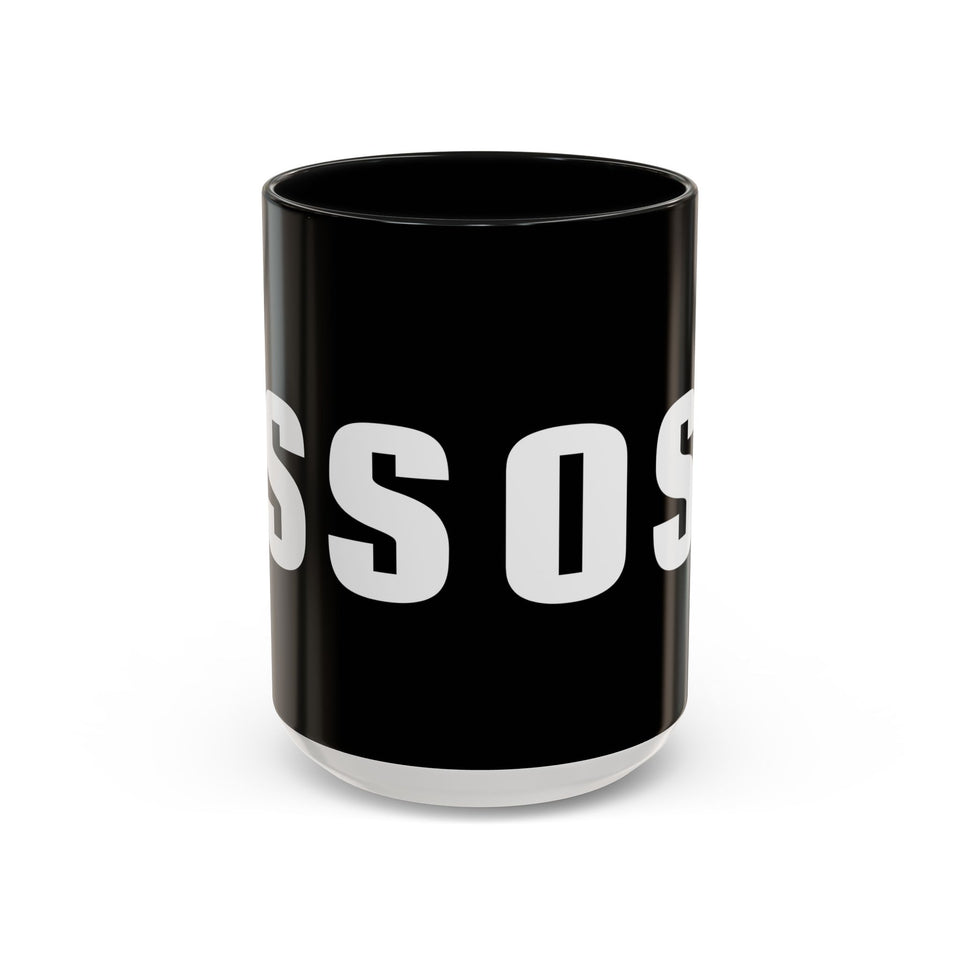 Brazilian Jiu Jitsu OSS | BJJ Accent Coffee Mug