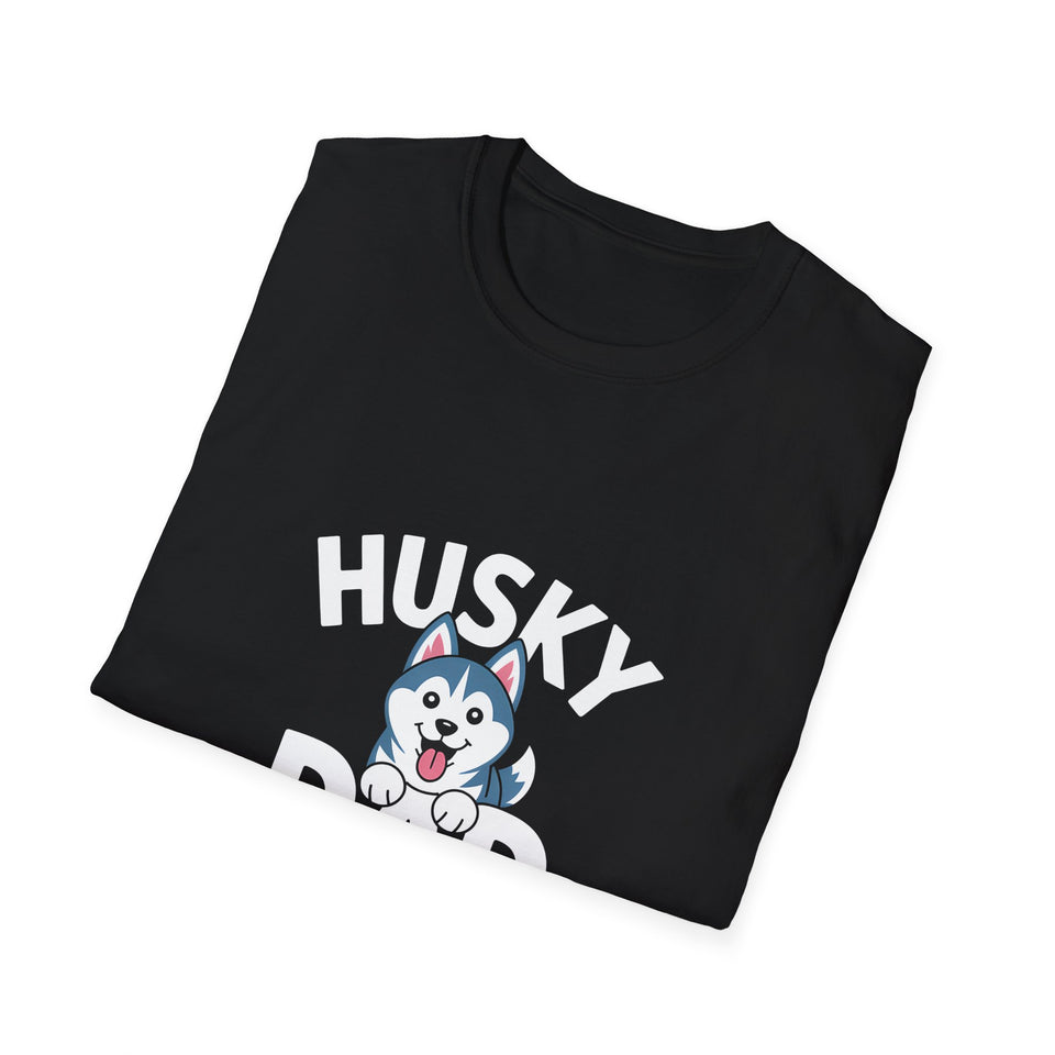 Husky Dad T-Shirt - Husky Dog Dad Shirt