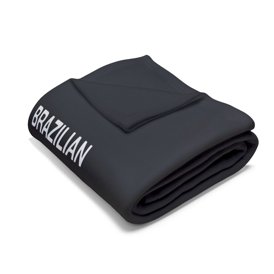 Brazilian Jiu Jitsu Blanket | Slogan BJJ Arctic Fleece Blanket