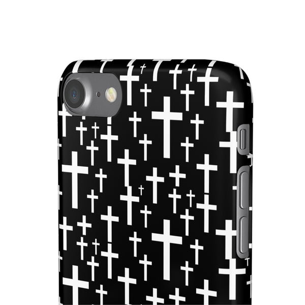 Faith In Jesus iPhone Christian Religion Phone Case | Faith Cross Phone Case | Christian Cross iPhone & Samsung Galaxy Snap Cases