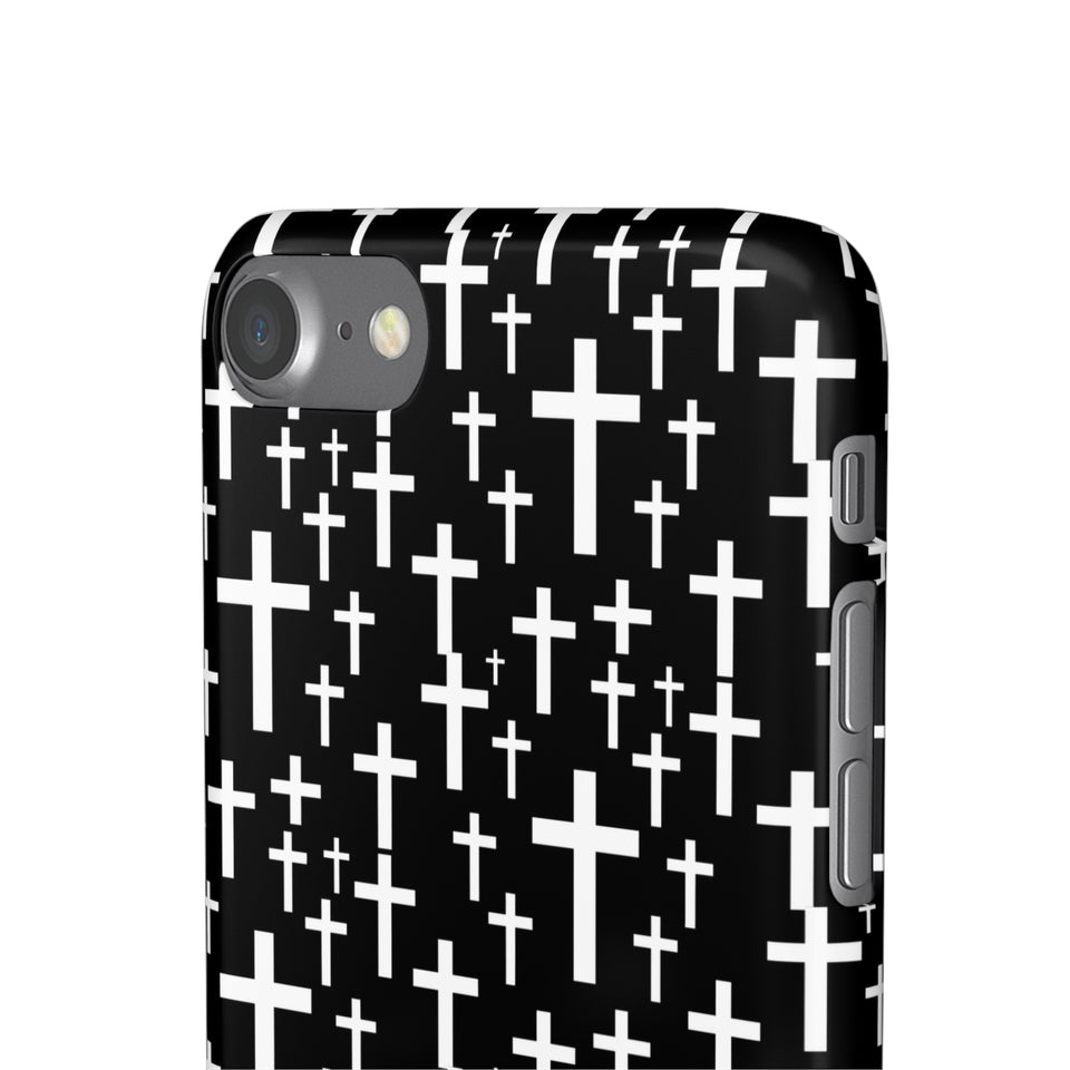 Faith In Jesus iPhone Christian Religion Phone Case | Faith Cross Phone Case | Christian Cross iPhone & Samsung Galaxy Snap Cases