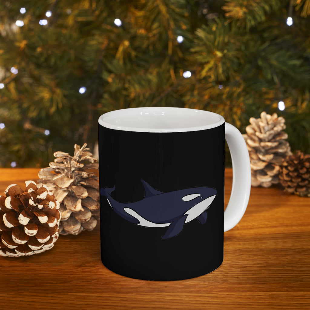 Orca Killer Whale Mug | Orca Killer Whale Gifts | Orca Killer Whale Ceramic Mug 11oz