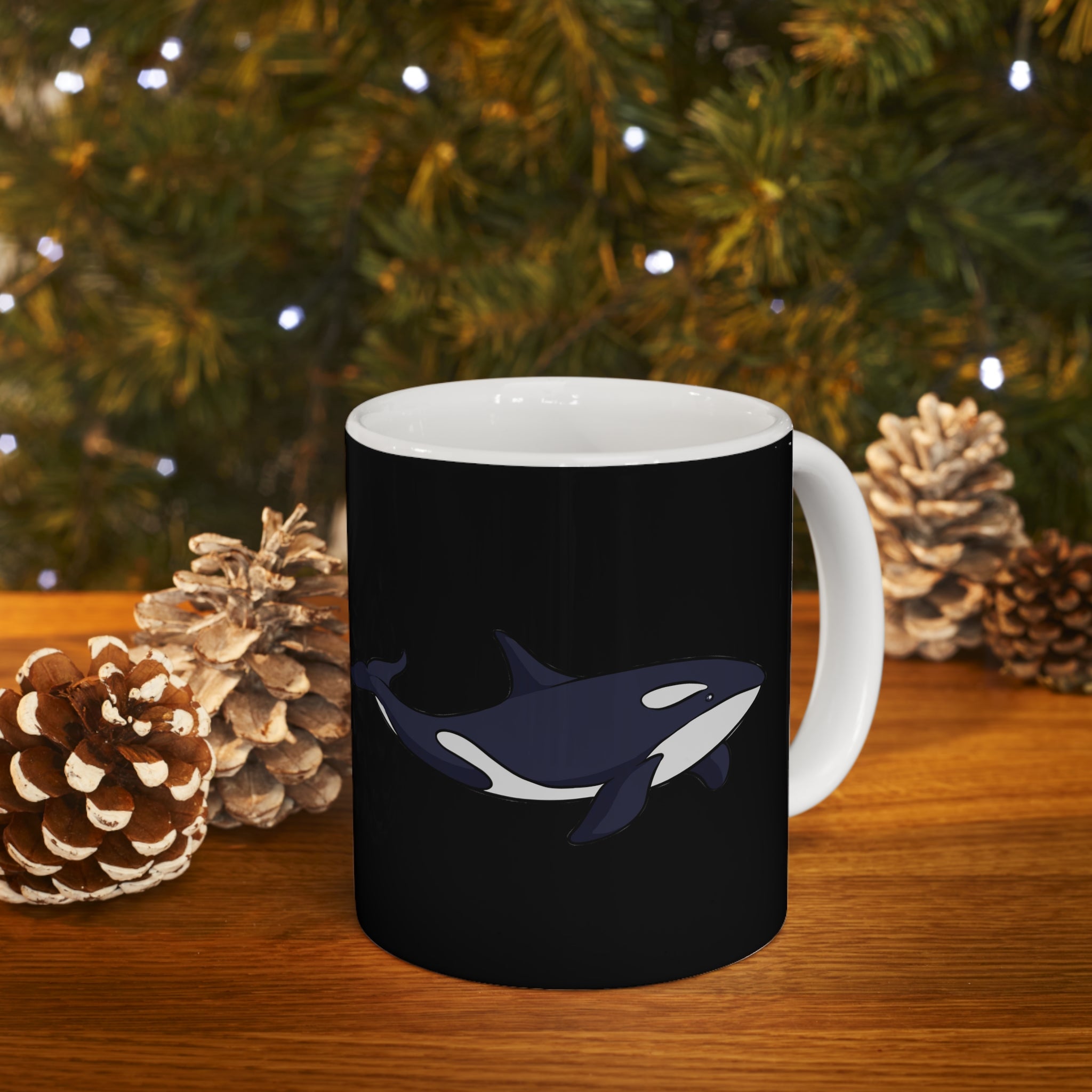 Orca Killer Whale Mug | Orca Killer Whale Gifts | Orca Killer Whale Ceramic Mug 11oz