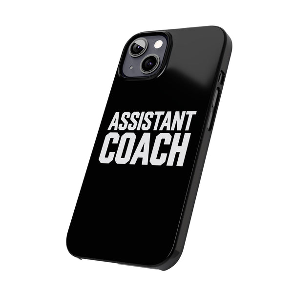 Premium Assistant Coach iPhone Case | Assistant Coach Gifts Slim Phone Cases