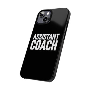 Premium Assistant Coach iPhone Case | Assistant Coach Gifts Slim Phone Cases Premium Assistant Coach iPhone Case | Assistant Coach Gifts Slim Phone Cases