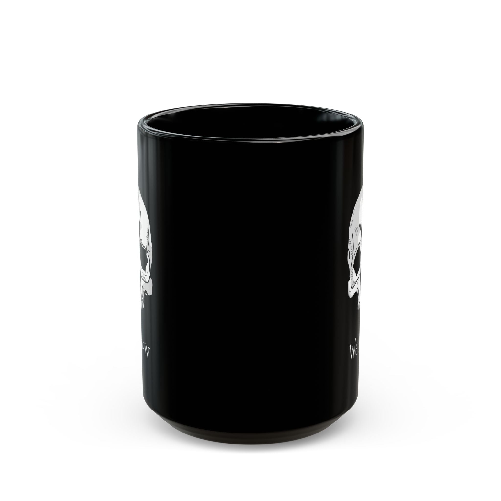Dark Brotherhood We Know 11 oz Mug | Video Game Coffee Mug | Gaming RPG Video Game Black Mug (11oz & 15oz)