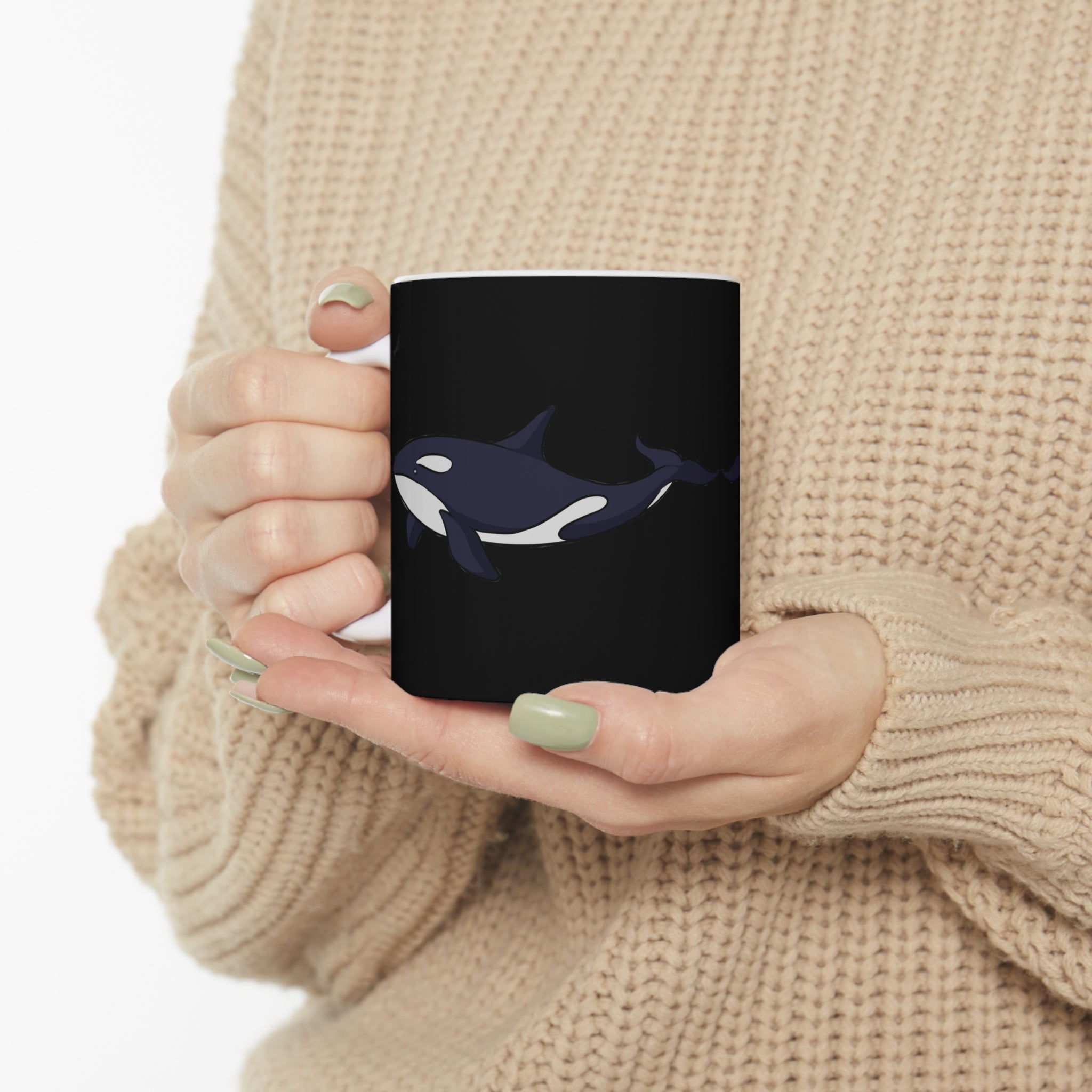 Orca Killer Whale Mug | Orca Killer Whale Gifts | Orca Killer Whale Ceramic Mug 11oz