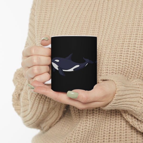 Orca Killer Whale Mug | Orca Killer Whale Gifts | Orca Killer Whale Ceramic Mug 11oz