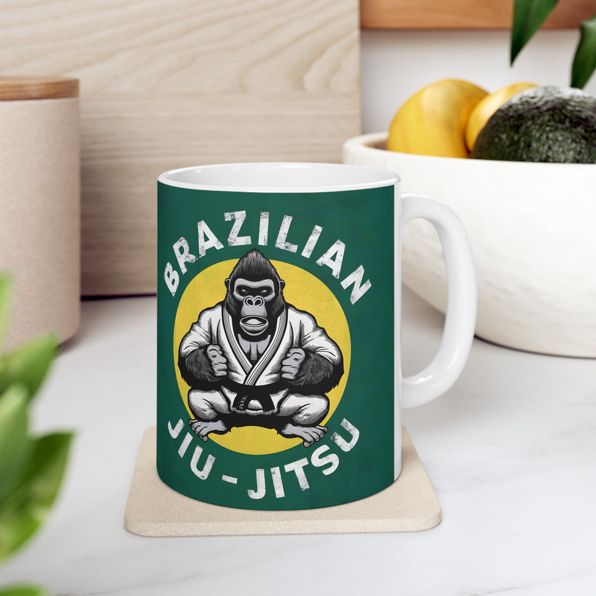 Brazilian Jiu Jitsu Mug 2 | Brazilian Jiu Jitsu BJJ Gift | BJJ Coffee Mug | Brazilian Jiu Jitsu Gift Ideas Mug 11oz