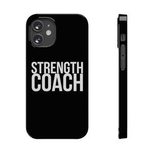 Premium Strength Coach iPhone Case | Strength Coach Gifts Slim Phone Cases Premium Strength Coach iPhone Case | Strength Coach Gifts Slim Phone Cases