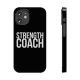 Premium Strength Coach iPhone Case | Strength Coach Gifts Slim Phone Cases Premium Strength Coach iPhone Case | Strength Coach Gifts Slim Phone Cases