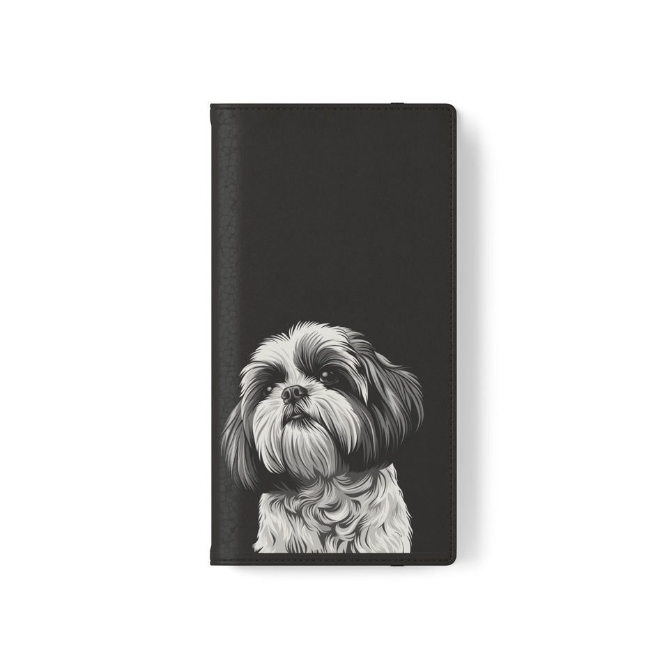 Shih Tzu Phone Case | Shih Tzu Wallet Phone Case | IPhone & Samsung Galaxy Shih Tzu Flip Cases