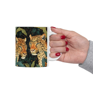 Leopard Mug | Leopard Gifts For Leopard Lovers | Leopard Presents | Leopard Ceramic Mug 11oz Leopard Mug | Leopard Gifts For Leopard Lovers | Leopard Presents | Leopard Ceramic Mug 11oz