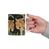 Leopard Mug | Leopard Gifts For Leopard Lovers | Leopard Presents | Leopard Ceramic Mug 11oz Leopard Mug | Leopard Gifts For Leopard Lovers | Leopard Presents | Leopard Ceramic Mug 11oz