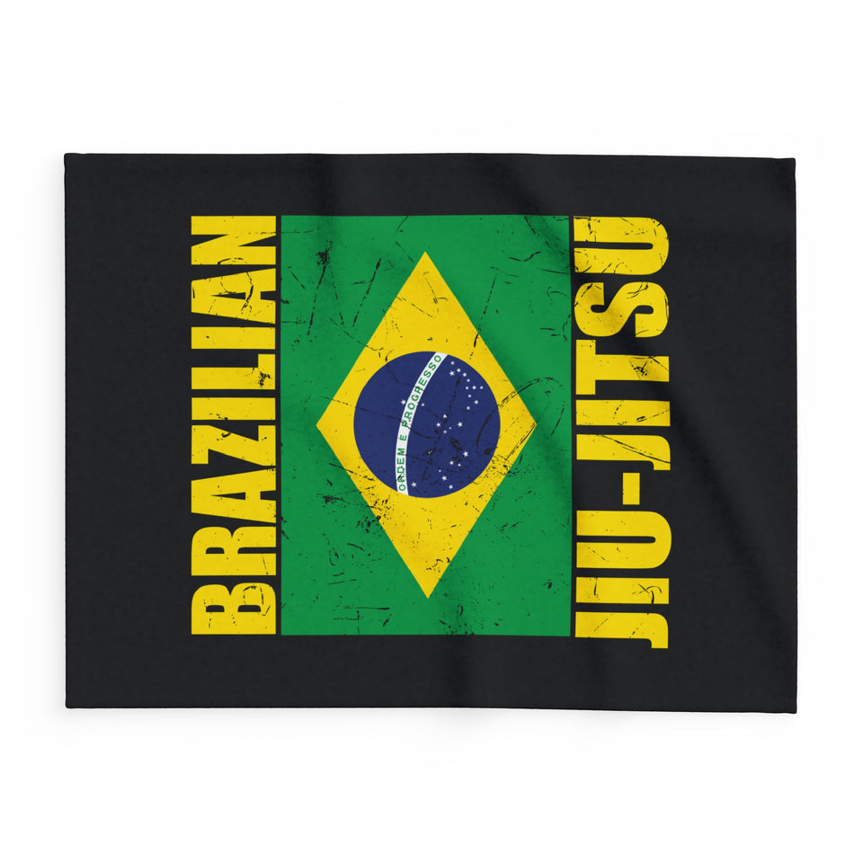 Brazilian Jiu Jitsu Blanket | Flag BJJ Arctic Fleece Blanket