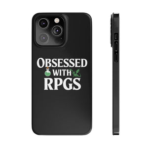 Premium Obsessed With RPGs iPhone Case | Role Playing Game Slim Phone Cases Premium Obsessed With RPGs iPhone Case | Role Playing Game Slim Phone Cases