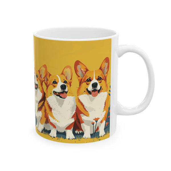 Corgi Mug Group | Corgi Gift | Corgi Coffee Mug | Corgi Presents Mug 11oz