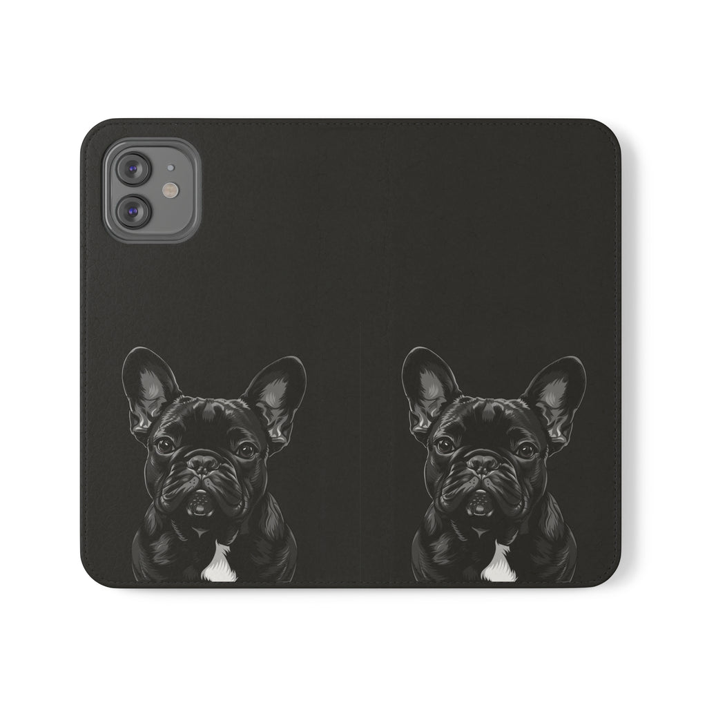 French Bulldog Phone Case | I Love My Frenchie Wallet Phone Case Gifts | IPhone & Samsung Galaxy French Bulldog Flip Cases
