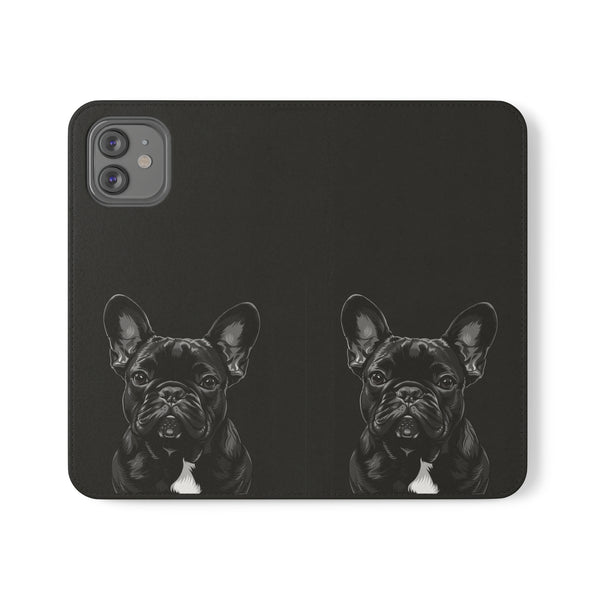 French Bulldog Phone Case | I Love My Frenchie Wallet Phone Case Gifts | IPhone & Samsung Galaxy French Bulldog Flip Cases
