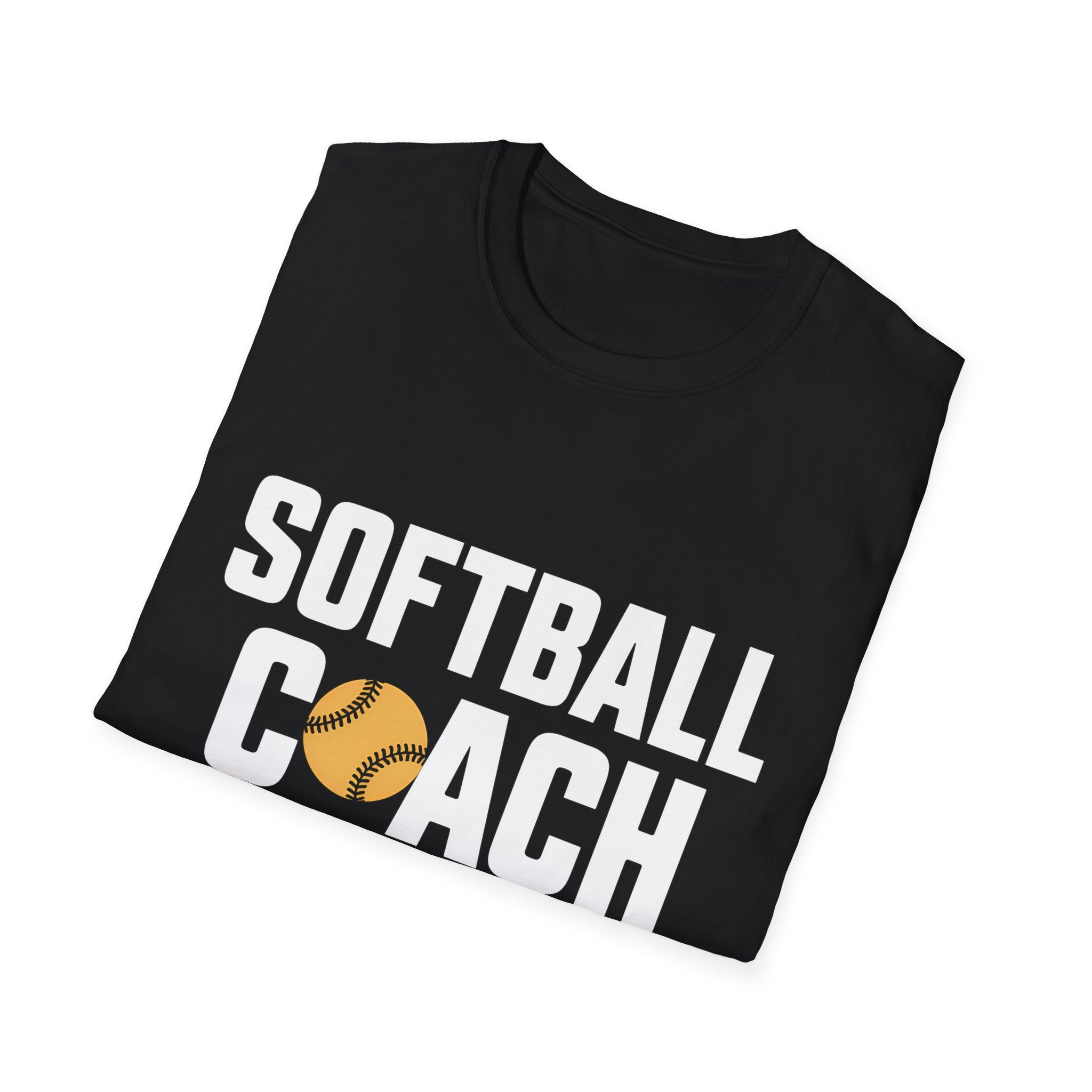 Softball Coach T-Shirt - Gift for Sports Coaches and Softball Players