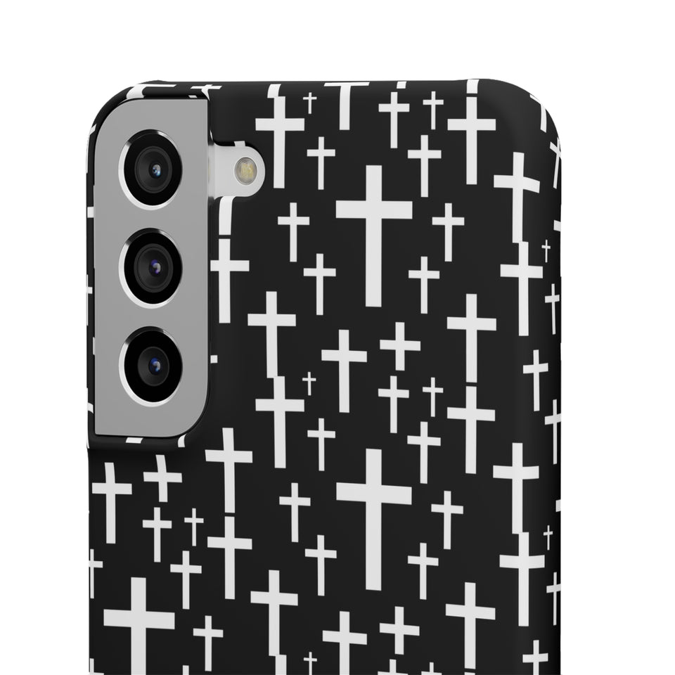 Faith In Jesus iPhone Christian Religion Phone Case | Faith Cross Phone Case | Christian Cross iPhone & Samsung Galaxy Snap Cases