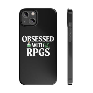 Premium Obsessed With RPGs iPhone Case | Role Playing Game Slim Phone Cases Premium Obsessed With RPGs iPhone Case | Role Playing Game Slim Phone Cases