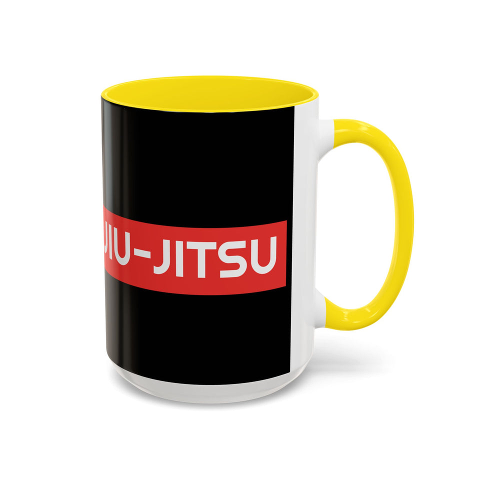 Brazilian Jiu Jitsu Surpassing | BJJ Accent Coffee Mug
