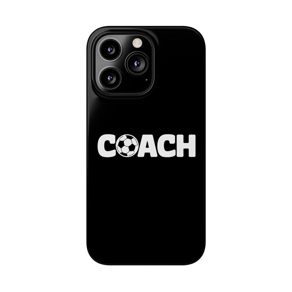 Premium Soccer Coach iPhone Case | Soccer Coach Gifts Slim Phone Cases