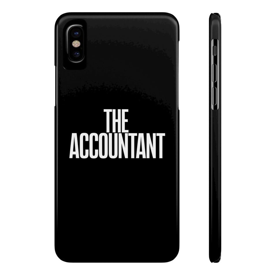 Premium The Accountant iPhone Case | Accountant Gifts Slim Phone Cases